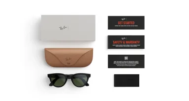 Ray-Ban Headliner Gen2 S51 (F Shiny Black, L Transitions Sapphire) RW4013F — фото 9