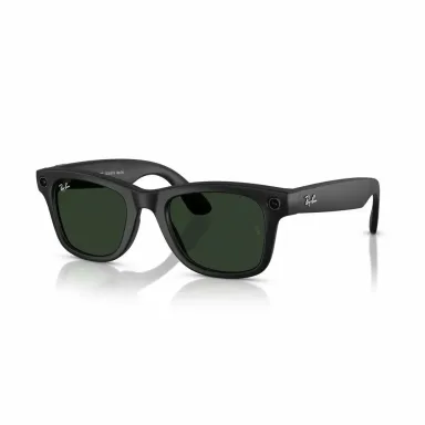 Ray-Ban Wayfarer Gen2 S50 (F Shiny Black, L Transitions Graph, Green) RW4012 — фото 7