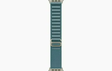 Apple Watch Ultra 3 Natural / Light Blue Alpine Loop (L) — фото 4