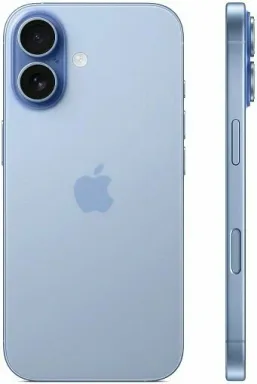 Смартфон Apple iPhone 17 256 Gb Mist  Blue (Голубой) Dual Esim — фото 2