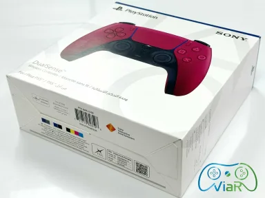 беспроводной контроллер Sony DualSense для PS5 и ПК,  Volcanic Red, 12 ч работы, 16 кнопок — фото 4