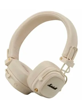 Беспроводные наушники Marshall Major V Cream (Бежевые) Полноразмерные