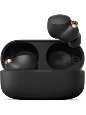 беспроводные наушники Sony WF-1000XM5 черные с шумоподавлением Bluetooth 5.3 влагозащита IPX4