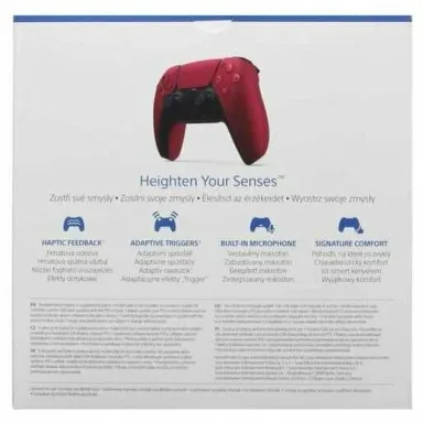 беспроводной контроллер Sony DualSense для PS5 и ПК,  Volcanic Red, 12 ч работы, 16 кнопок — фото 2