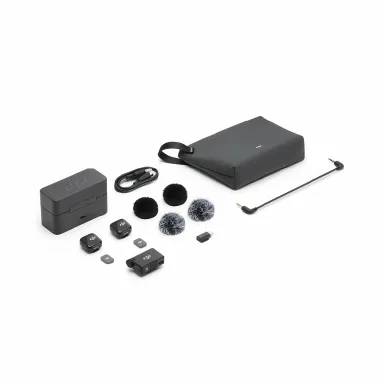 DJI Mic MINI, 2 TX+1 RX+CHARGING CASE, беспроводной микрофон — фото 2