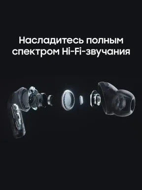 Наушники беспроводные Samsung Galaxy BUDS 4 PRO white / белый 2026 — фото 7