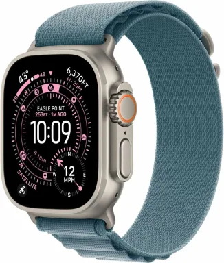 Apple Watch Ultra 3 Natural / Light Blue Alpine Loop (L) — фото 2