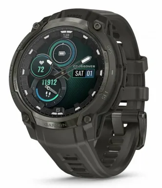 Garmin Instinct Crossover AMOLED Charcoal with Charcoal Silicone Band — фото 3
