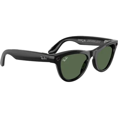Ray Ban Skyler (Gen1) RW4010 (Shiny Black/G15 Green) Размер S52 (M) UPC: 8056262043790 — фото 3