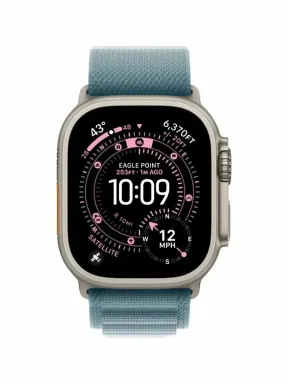 Apple Watch Ultra 3 Natural with Light Blue Alpine Loop (M) — фото 3