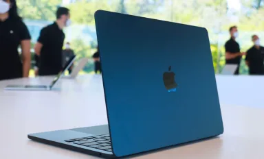 Ноутбук Apple MacBook Neo 13" (A18 Pro, 6C СPU/5С GPU, 2026), 8 ГБ, 256 ГБ SSD, синий индиго — фото 7