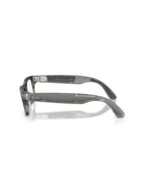 Ray-Ban Blayzer Optics Gen2 S50 (F Matte Transparent Ice Grey) RW7001 — фото 3