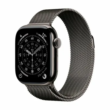 Apple Watch Series 11 46 Slate Milanese Loop M/L
