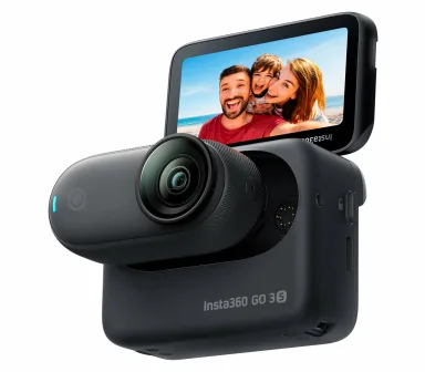 Экшн-камера Insta360 GO 3S черный 128 ГБ 4K 30 к/с Wi-Fi влагозащита IPX8 — фото 2