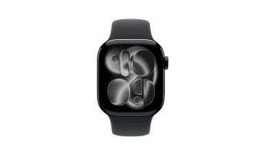 Apple Watch Series 11 42mm GPS Aluminum Case Jet Black/ Black Sport Band S/M — фото 6