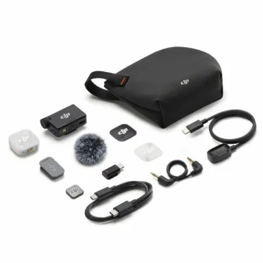 Беспроводной микрофон DJI Mic Mini 2 (1TX + 1 RX) (Black|Черный) — фото 2