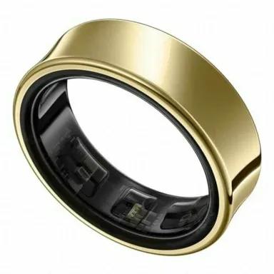Умное кольцо Galaxy Ring SM-Q500 (Titanium Gold|Золотистое) Размер 10 — фото 2