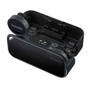 Беспроводной микрофон Insta 360 Mic Pro (2TX + 1RX) — фото 2