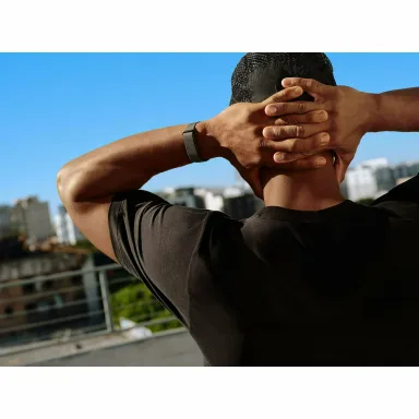 Фитнес-браслет Google Fitbit Air, цвет - Lavender (нежный пастельно-фиолетовый) — фото 8