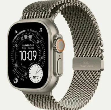 Watch Ultra 3 (2025) 49mm Natural case Milanese Loop (M)