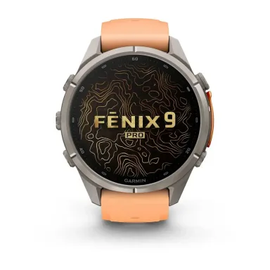 Garmin Fenix 9 Pro 43mm Pink/Autumn Orange LTE 010-04335-01 — фото 3
