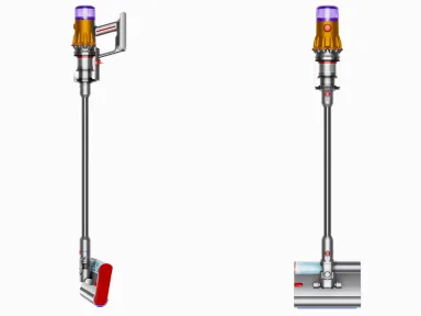 Dyson V12S Detect Slim Submarine: беспроводной пылесос для сухой и влажной уборки, желтый/никель, 5 насадок — фото 3