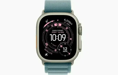 Apple Watch Ultra 3 Natural / Light Blue Alpine Loop (L) — фото 3