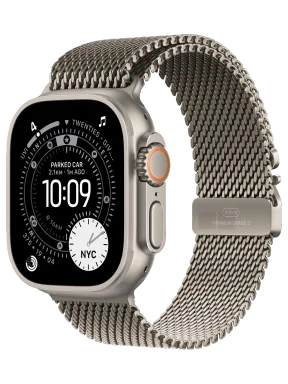 Умные часы Apple Watch Ultra 3 49 mm Natural Titanium Case with Natural Titanium Milanese Loop S