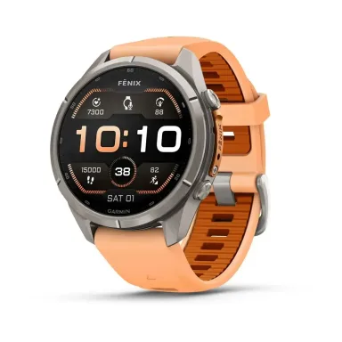 Garmin Fenix 9 Pro 43mm Pink/Autumn Orange LTE 010-04335-01