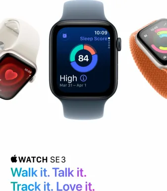 Умные часы Apple Watch Se 3 44mm Starlight (Золотистый) - M/L — фото 5