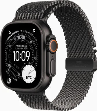 Watch Ultra 3 (2025) 49mm Black case Milanese Loop (M) — фото 1