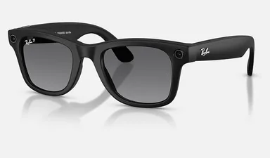 Ray Ban Gen2 Wayfarer S53 (L) Matte Black Polar/Gradient Graphite RW4012