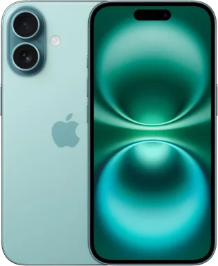 Смартфон Apple iPhone 16 Teal, 128ГБ, nano SIM+eSIM, зелёный — фото 1