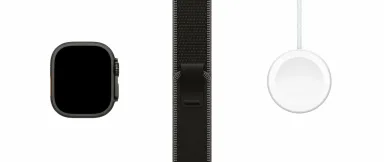 Умные часы Apple Watch Ultra 3 49 mm Black Titanium Case with S/M Black/Charcoal Trail Loop MF1D4 — фото 4