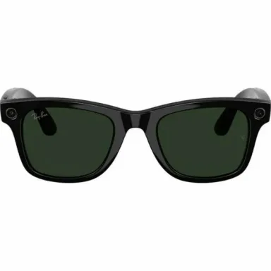 Ray-Ban Wayfarer Gen2 S50 (F Shiny Black, L Transitions Graph, Green) RW4012 — фото 6