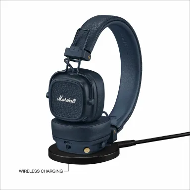 Беспроводные наушники  Marshall Major V Midnight Blue (темно-синие) — фото 4